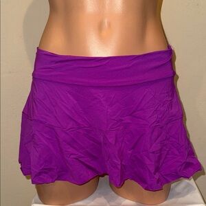 NWT Becca bikini swimsuit cover up skirt size XS S orchard